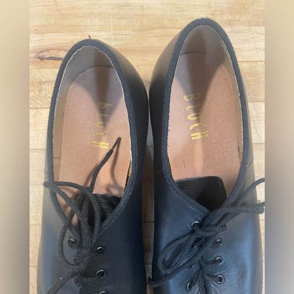 Bloch Black Leather Men's Tap Shoes - Picture 2 of 11